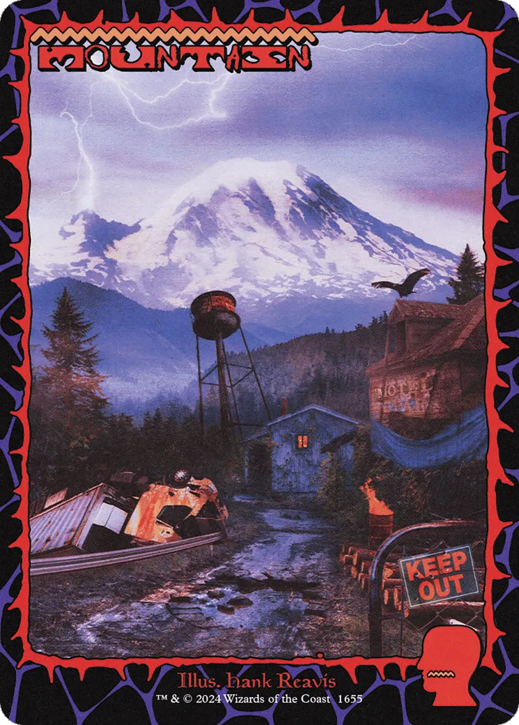 Montagne — Secret Lair Drop — Magic: The Gathering