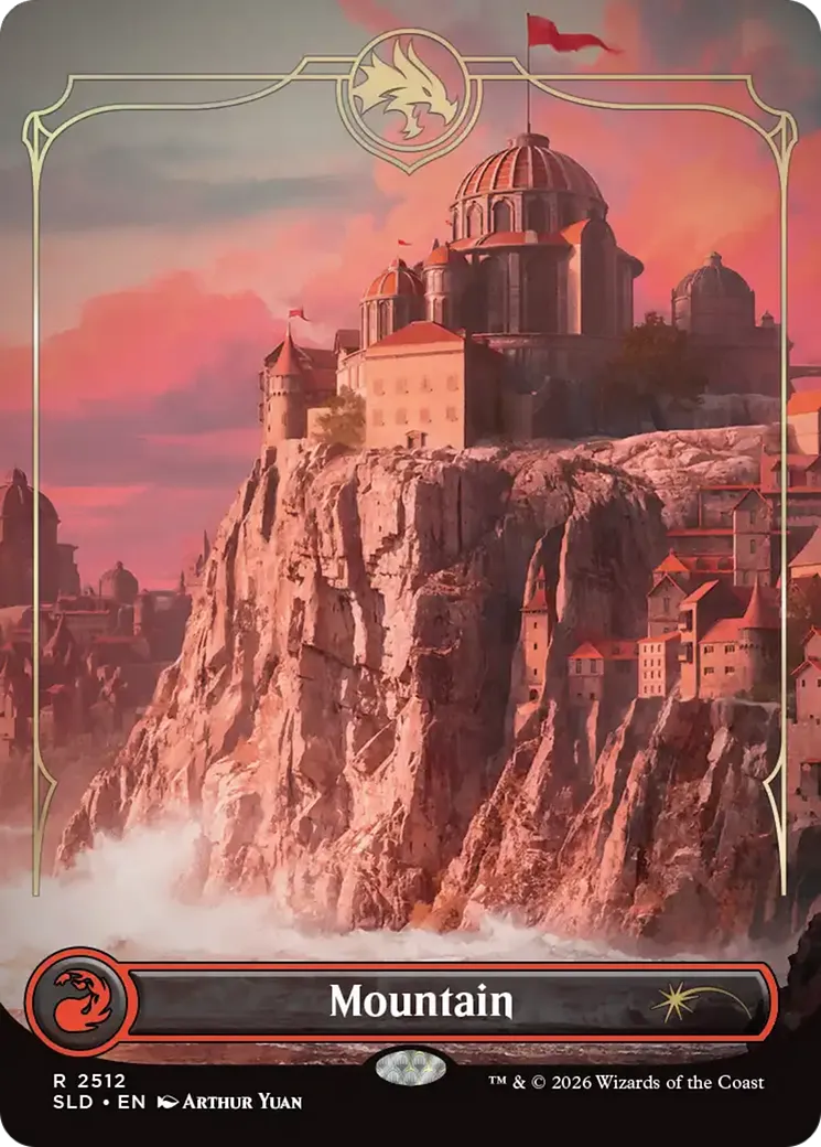 Mountain — Secret Lair Drop — Magic: The Gathering