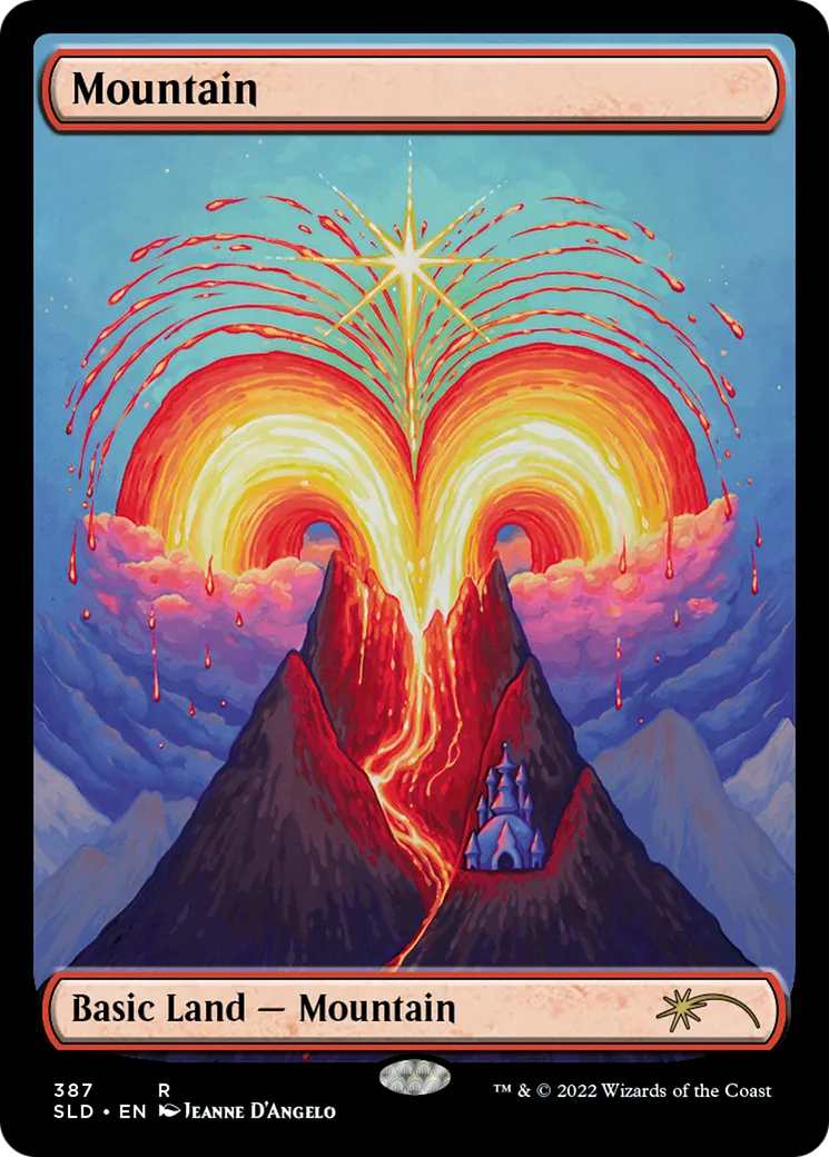 Mountain — Secret Lair Drop — Magic: The Gathering