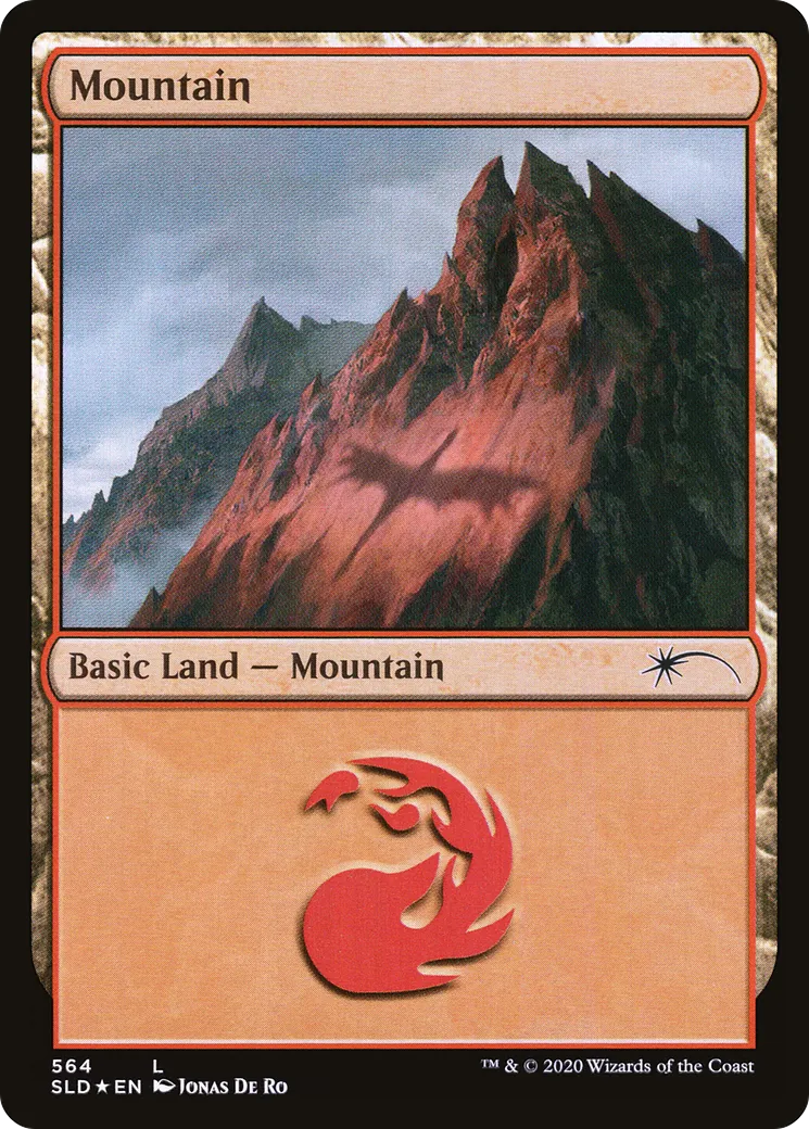 Mountain — Secret Lair Drop — Magic: The Gathering