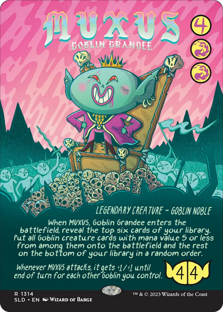 Muxus, Goblin Grandee — Secret Lair Drop — Magic: The Gathering