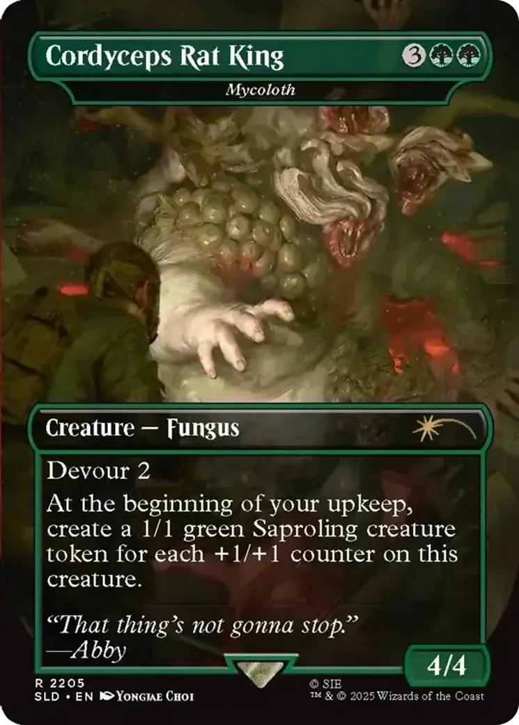 Mycoloth — Secret Lair Drop — Magic: The Gathering
