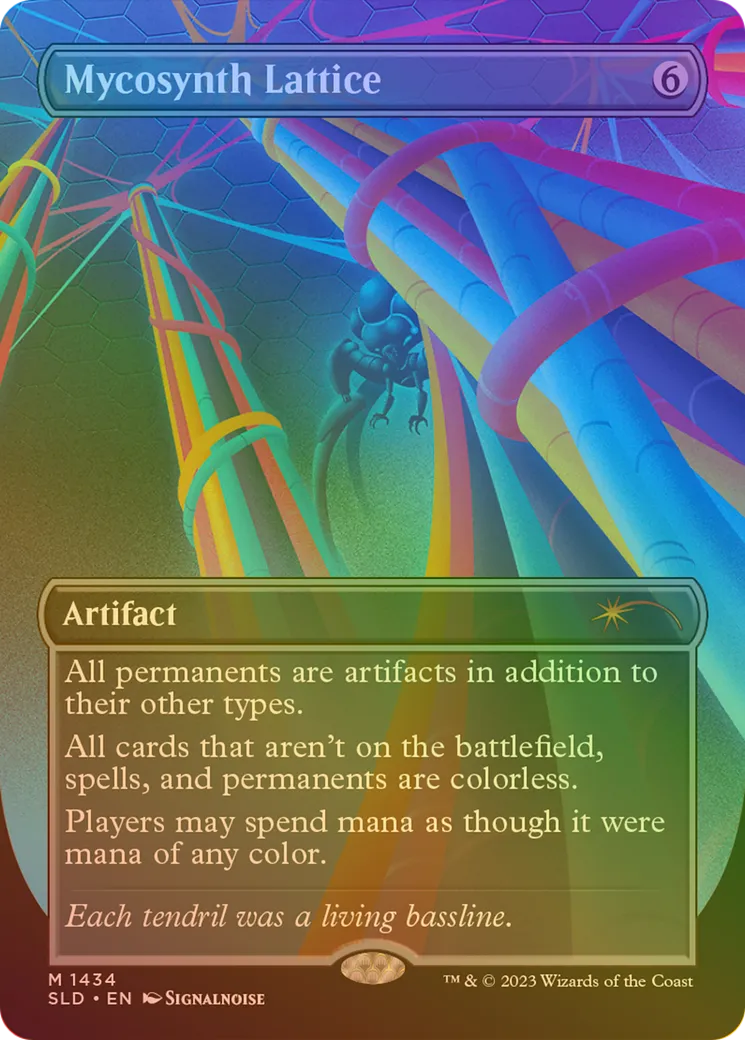 Mycosynth Lattice — Secret Lair Drop — Magic: The Gathering