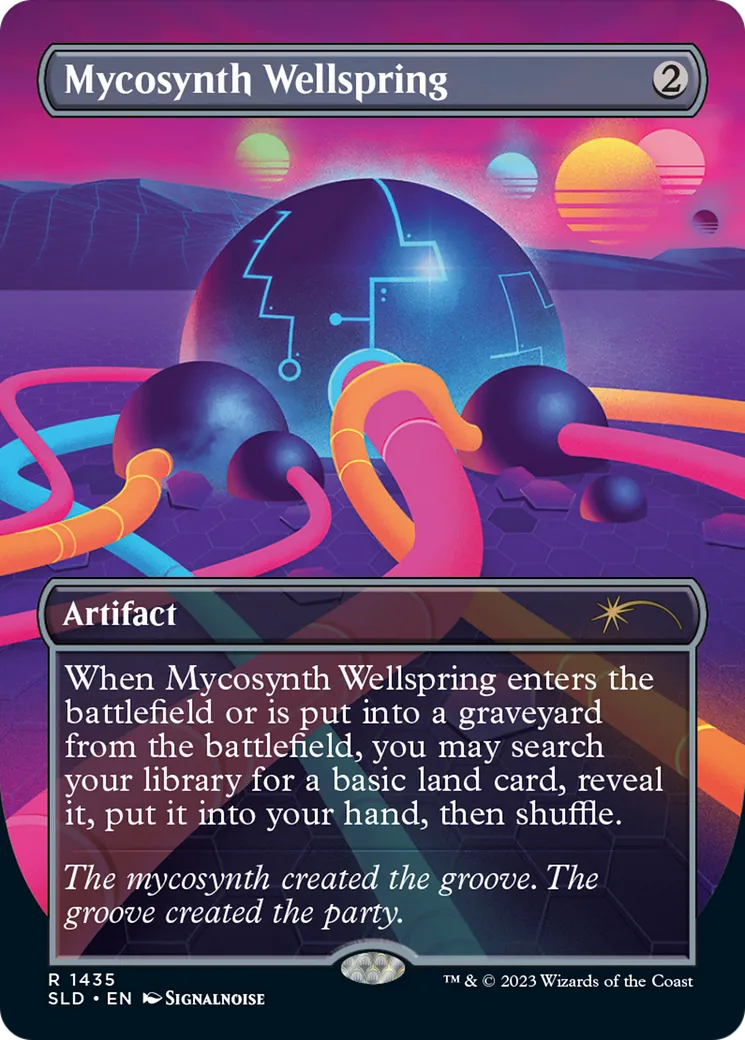 Mycosynth Wellspring — Secret Lair Drop — Magic: The Gathering