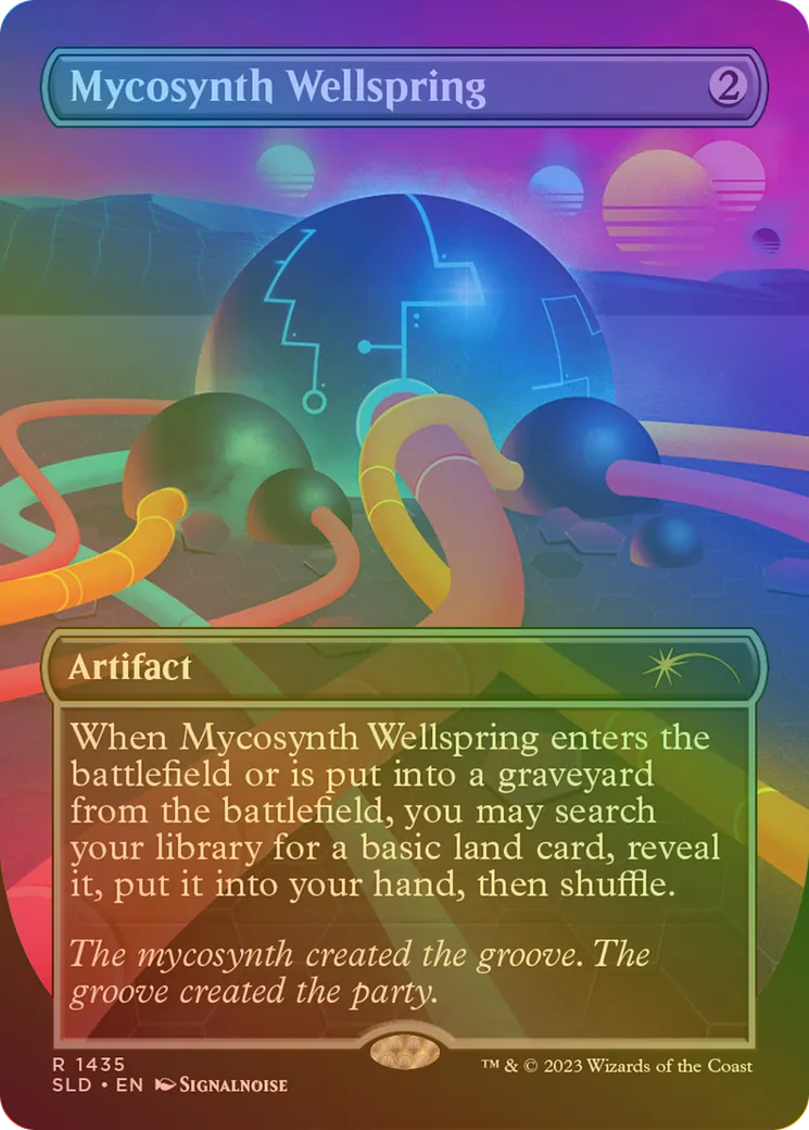 Mycosynth Wellspring — Secret Lair Drop — Magic: The Gathering