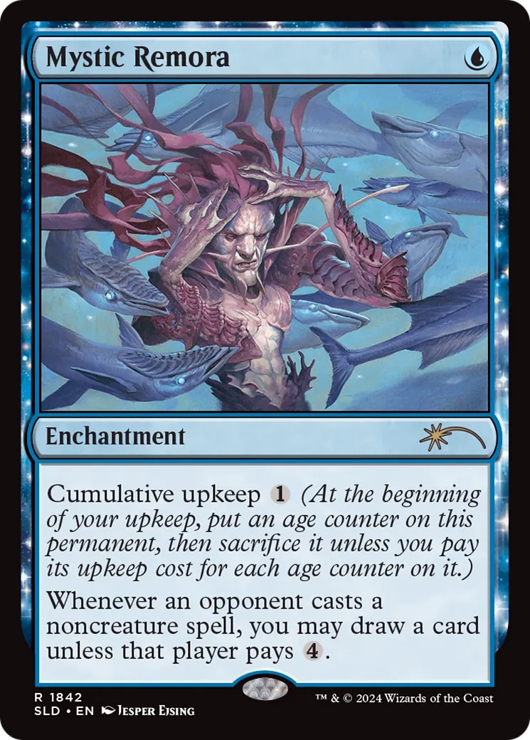 Mystic Remora from Secret Lair Drop - Magic: The Gathering