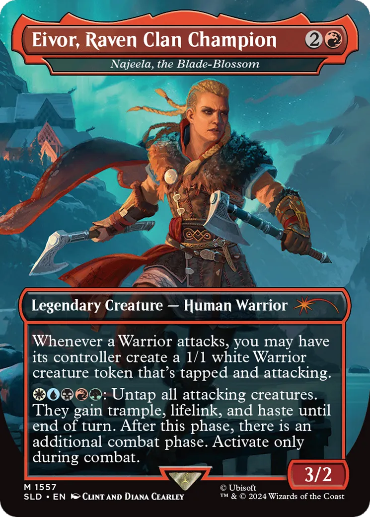 Najeela, la fleur tranchante — Secret Lair Drop — Magic: The Gathering
