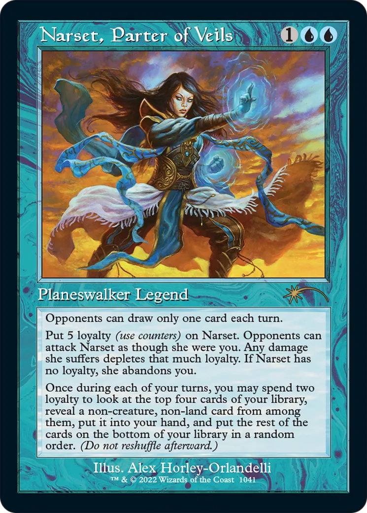 Narset, Parter of Veils — Secret Lair Drop — Magic: The Gathering