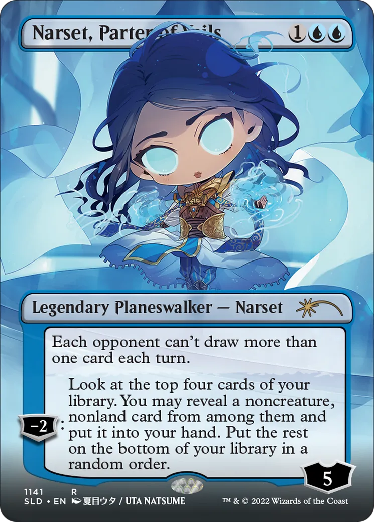 Narset, Parter of Veils — Secret Lair Drop — Magic: The Gathering