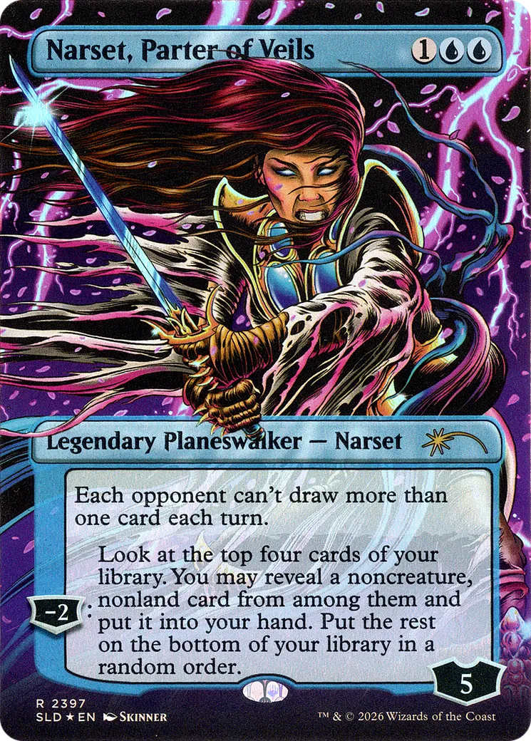 Narset, déchireuse des voiles — Secret Lair Drop — Magic: The Gathering