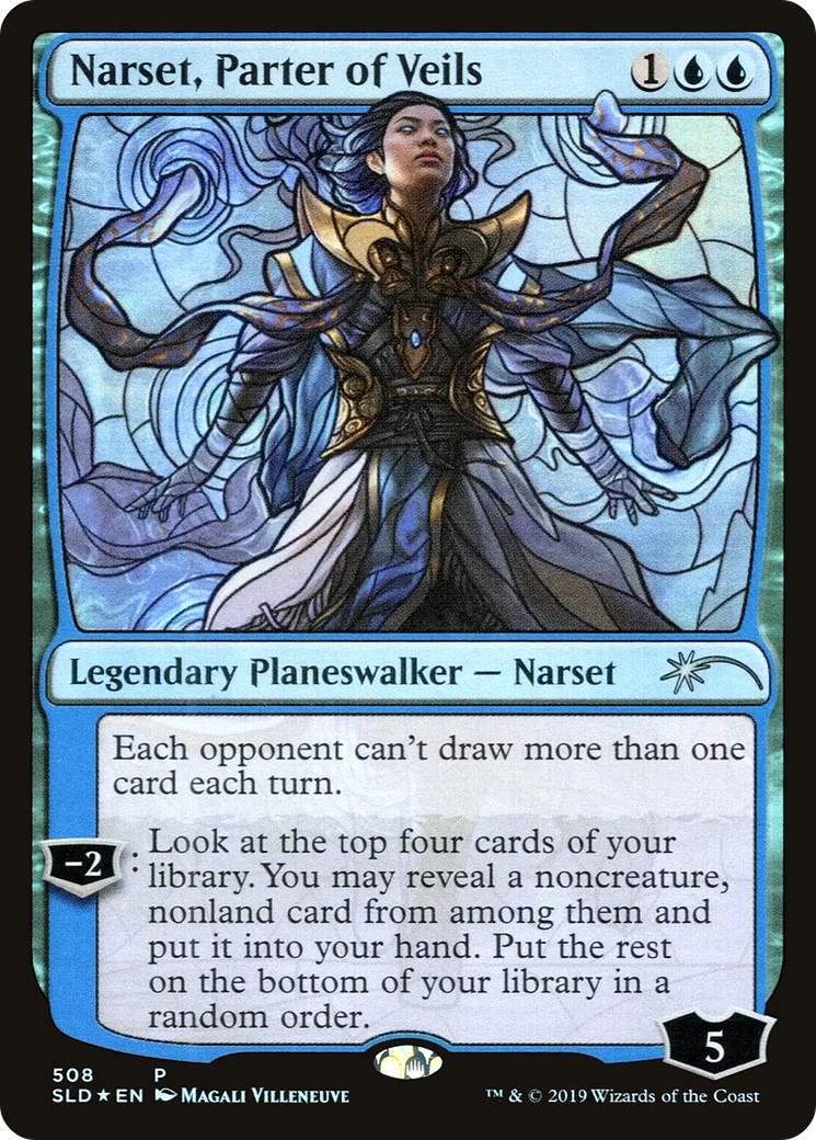 Narset, Parter of Veils — Secret Lair Drop — Magic: The Gathering