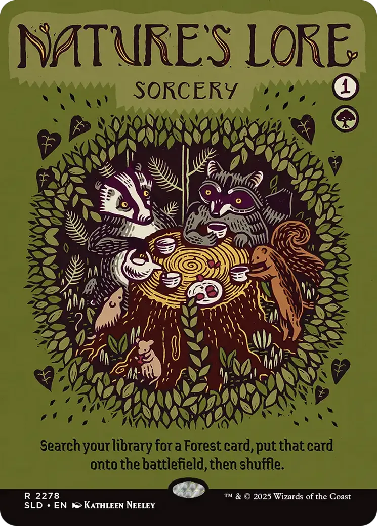 Sapience naturaliste — Secret Lair Drop — Magic: The Gathering