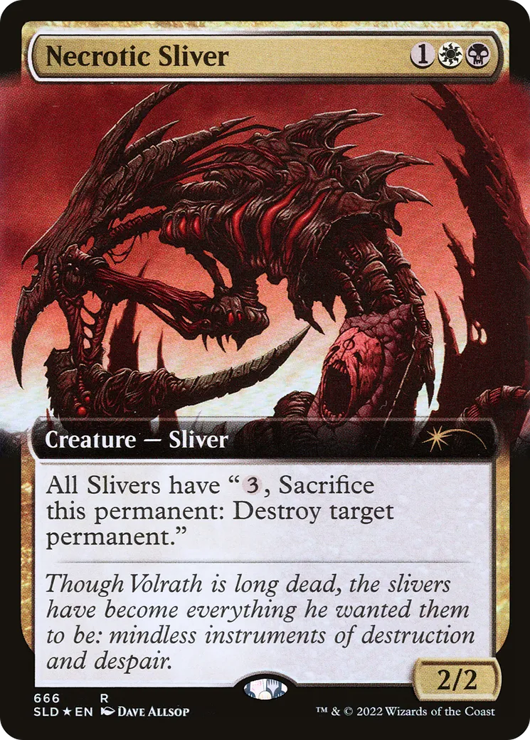 Necrotic Sliver — Secret Lair Drop — Magic: The Gathering