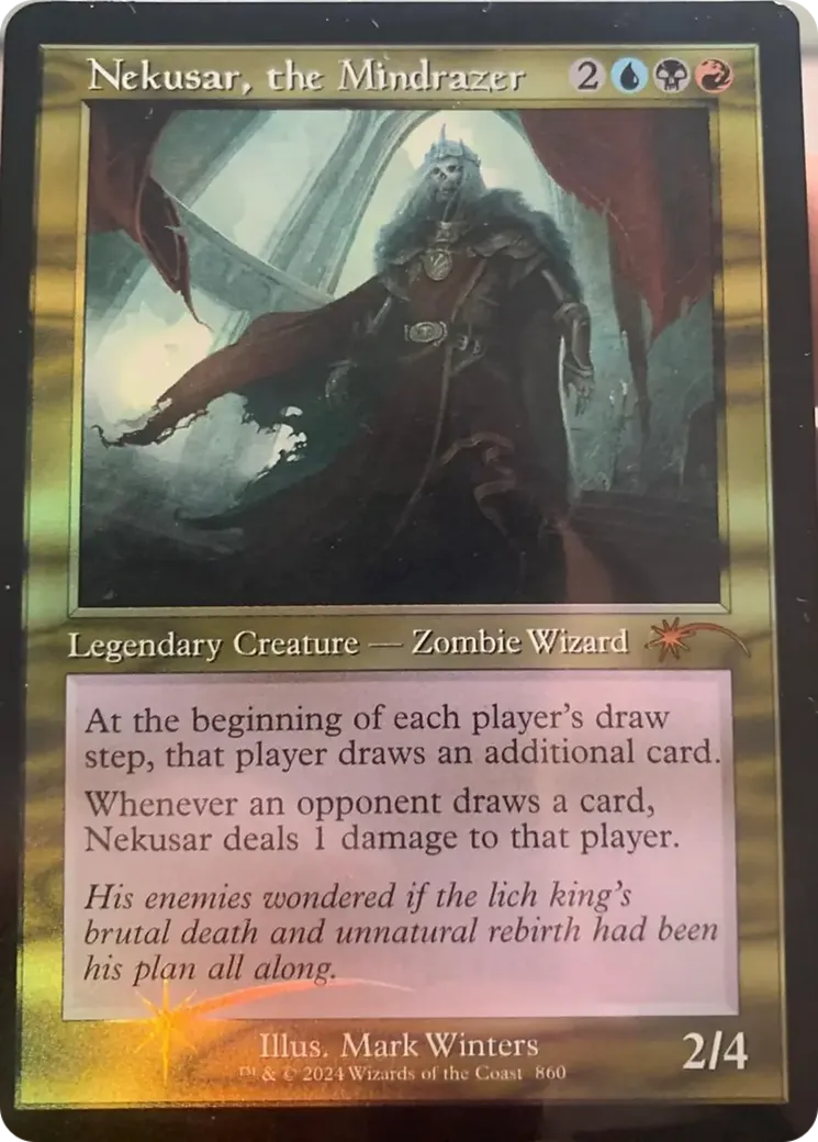 Nekusar, the Mindrazer — Secret Lair Drop — Magic: The Gathering