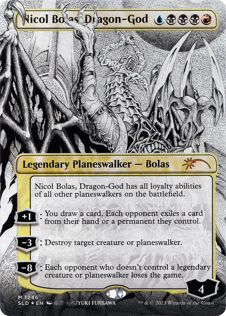 Nicol Bolas, Dragon-God — Secret Lair Drop — Magic: The Gathering