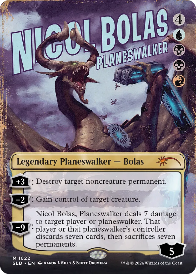 Nicol Bolas, Planeswalker — Secret Lair Drop — Magic: The Gathering