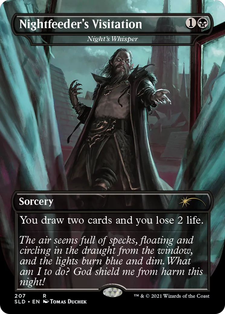 Night's Whisper — Secret Lair Drop — Magic: The Gathering