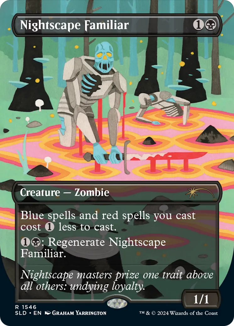 Familier nyctasophe — Secret Lair Drop — Magic: The Gathering