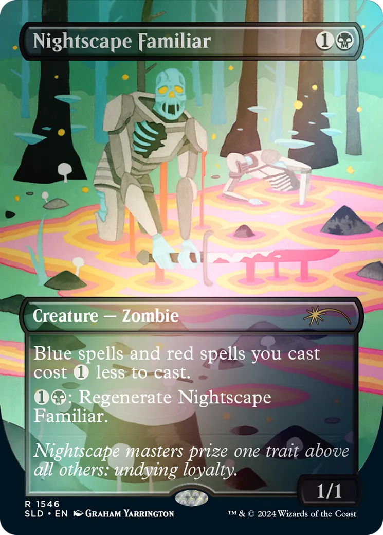 Familier nyctasophe — Secret Lair Drop — Magic: The Gathering