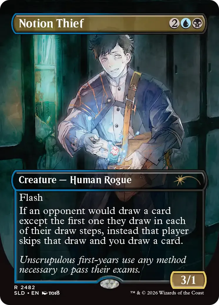 Notion Thief — Secret Lair Drop — Magic: The Gathering