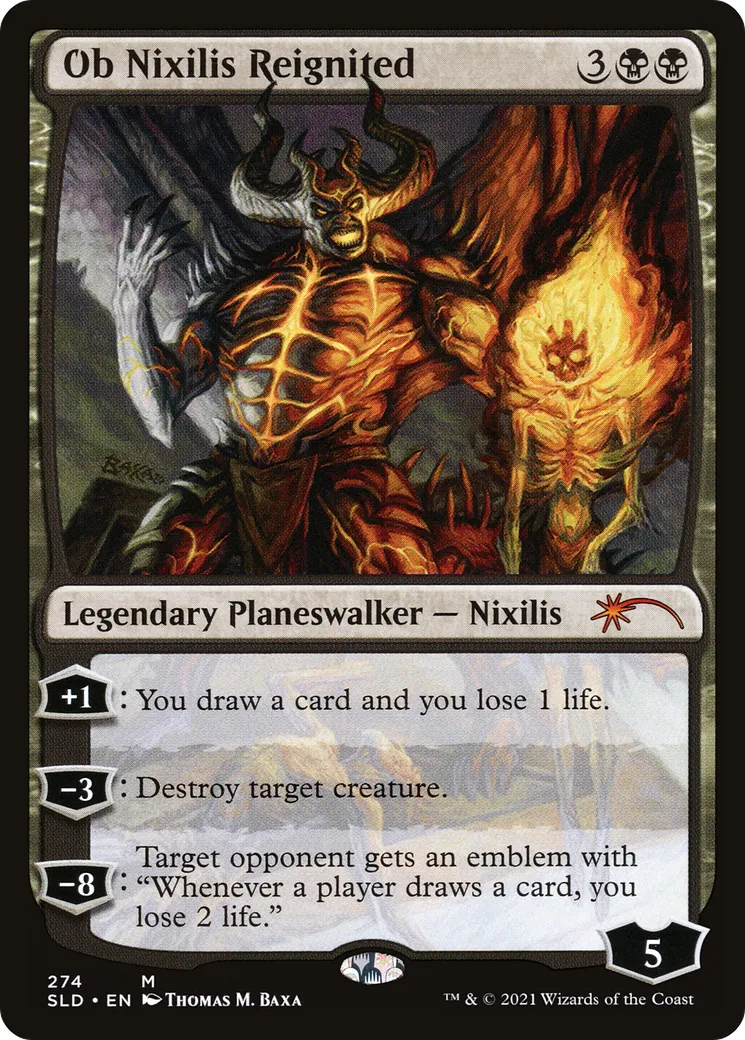 Ob Nixilis Reignited — Secret Lair Drop — Magic: The Gathering