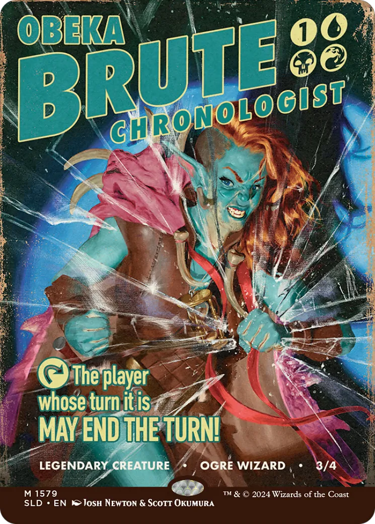 Obeka, Brute Chronologist — Secret Lair Drop — Magic: The Gathering
