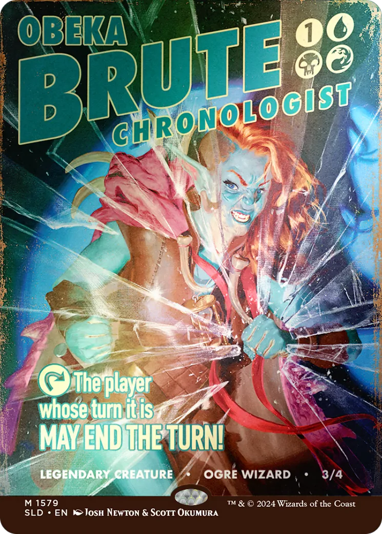 Obeka, brute chronologue — Secret Lair Drop — Magic: The Gathering