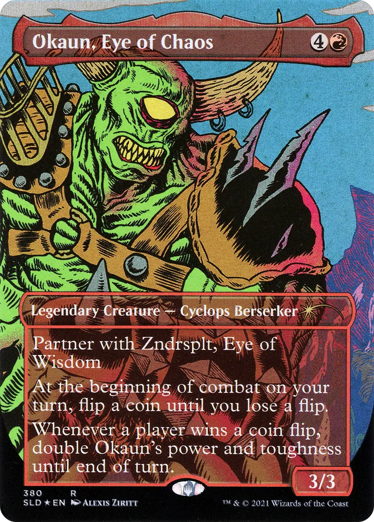 Okaun, Eye of Chaos — Secret Lair Drop — Magic: The Gathering