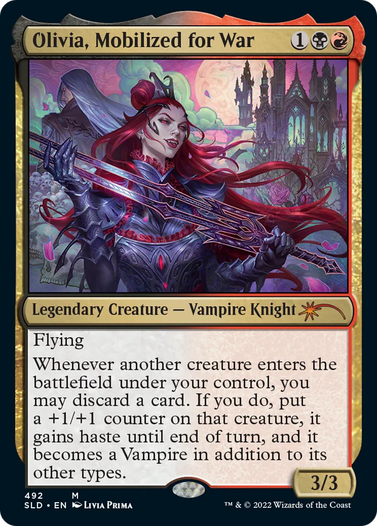Olivia, Mobilized for War — Secret Lair Drop — Magic: The Gathering