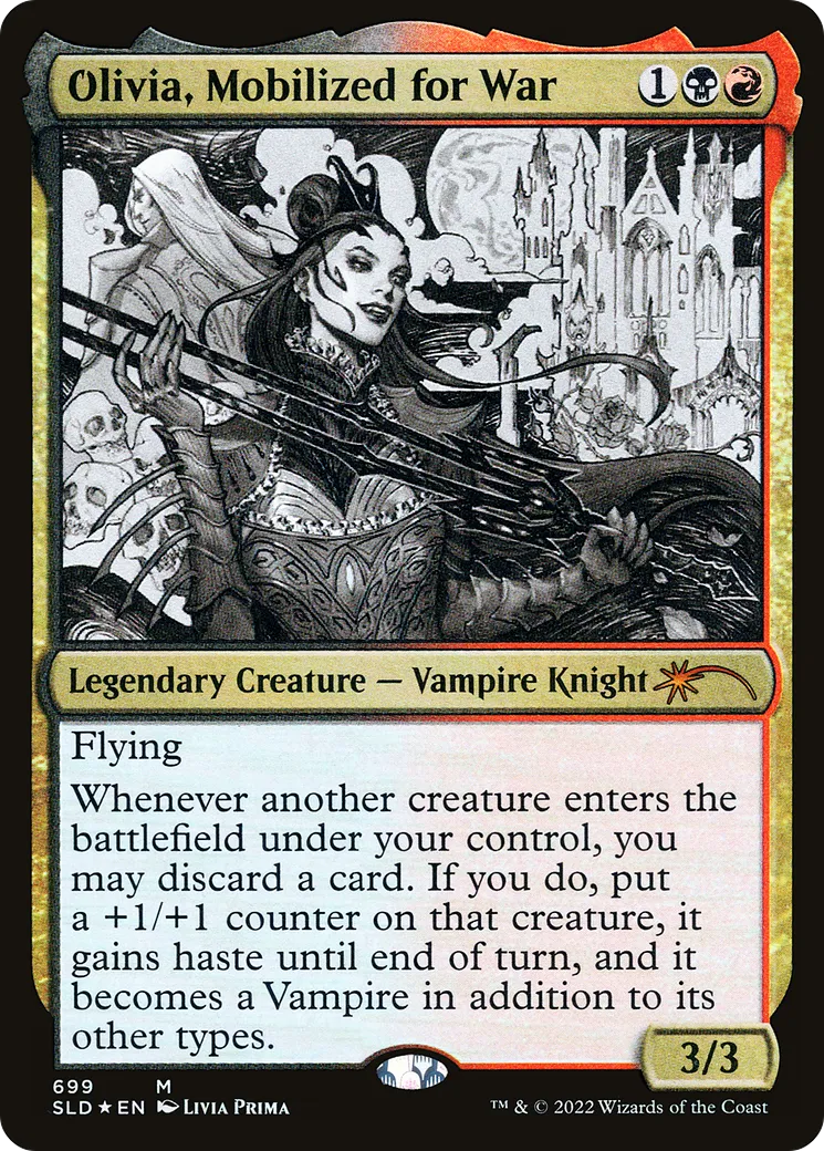 Olivia, Mobilized for War — Secret Lair Drop — Magic: The Gathering