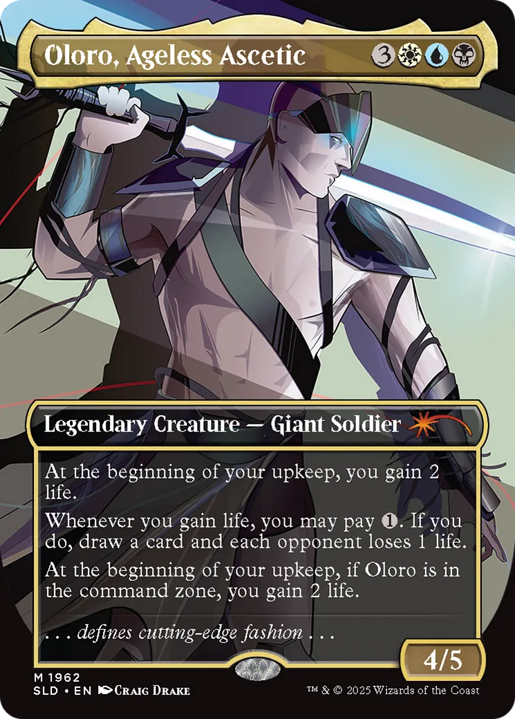 Oloro, ascète sans âge — Secret Lair Drop — Magic: The Gathering