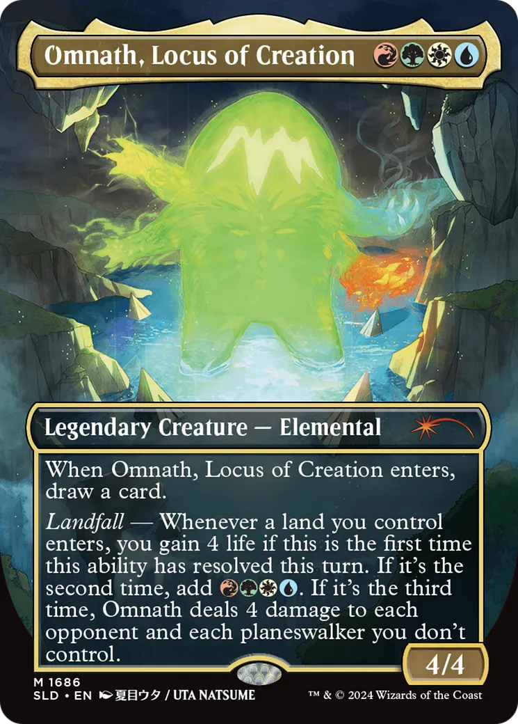 Omnath, Locus de création — Secret Lair Drop — Magic: The Gathering