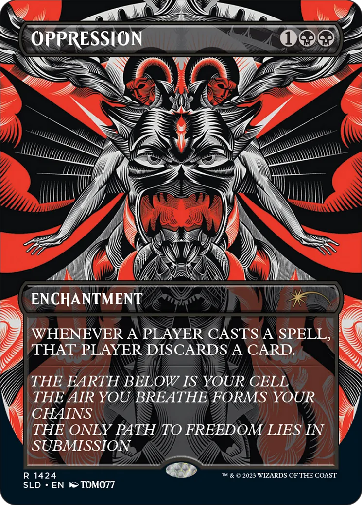 Oppression — Secret Lair Drop — Magic: The Gathering