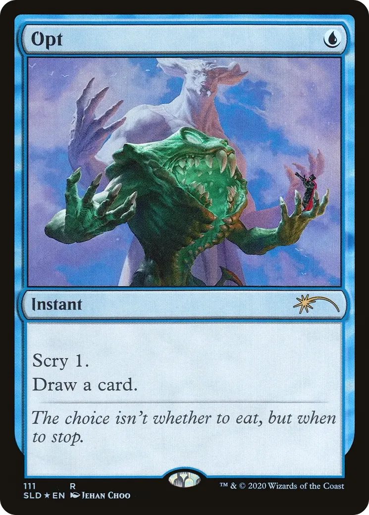 Opt — Secret Lair Drop — Magic: The Gathering