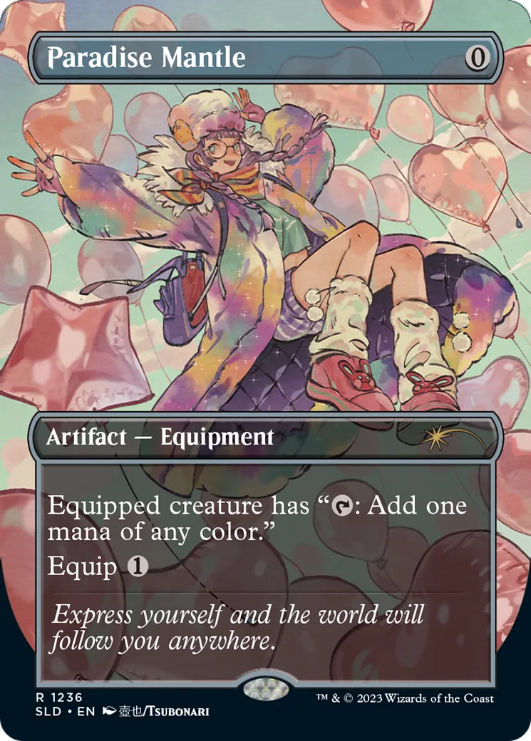 Manteau de paradis — Secret Lair Drop — Magic: The Gathering
