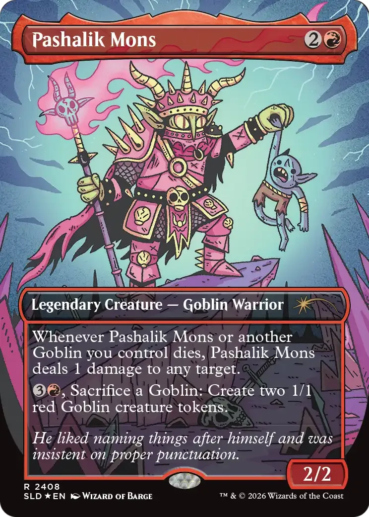 Pashalik Mons — Secret Lair Drop — Magic: The Gathering