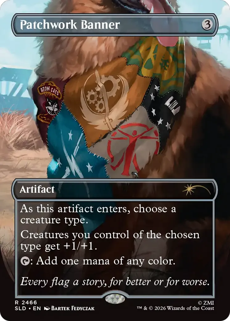 Patchwork Banner — Secret Lair Drop — Magic: The Gathering