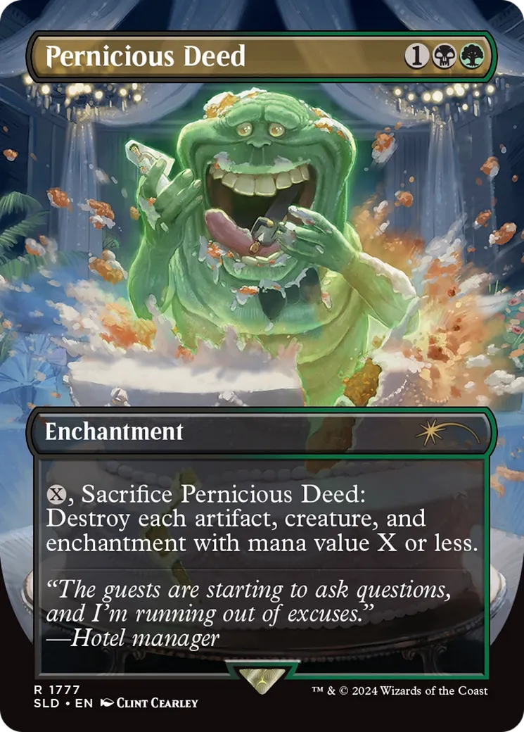 Pernicious Deed — Secret Lair Drop — Magic: The Gathering