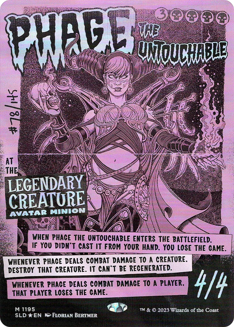 Phage the Untouchable — Secret Lair Drop — Magic: The Gathering