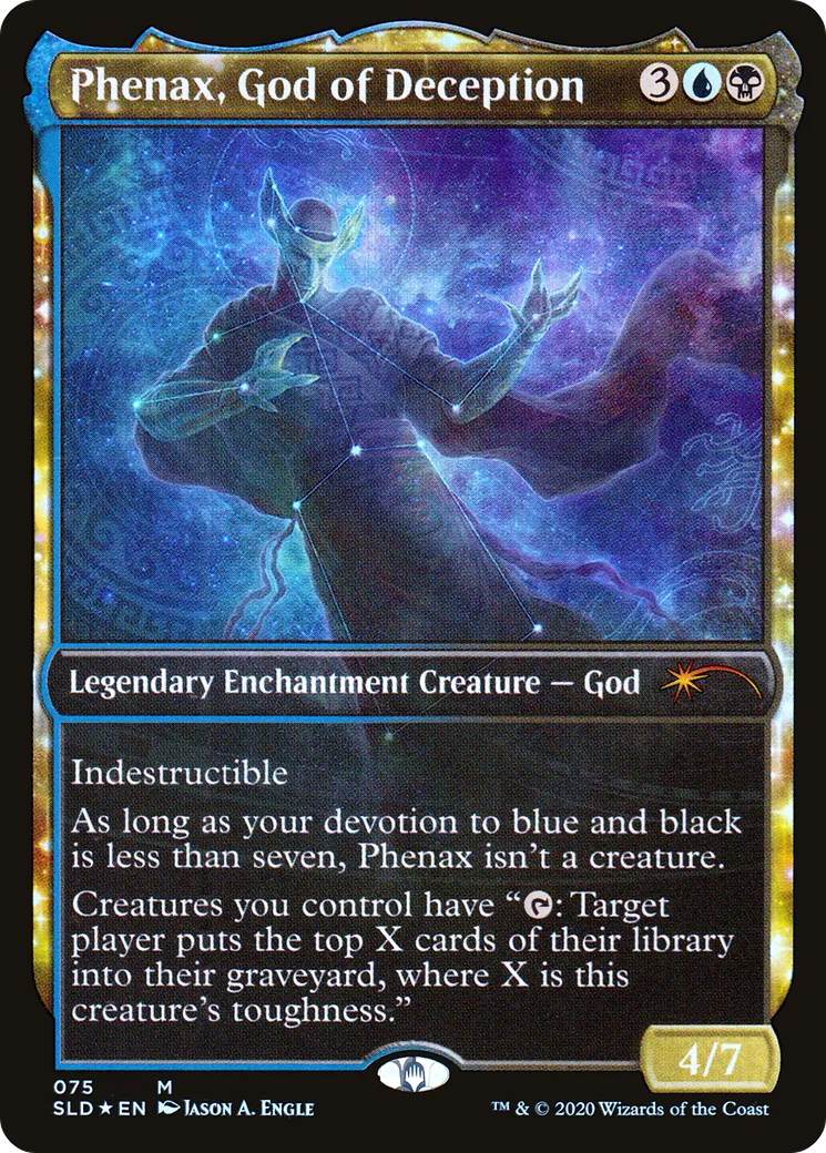 Phenax, God of Deception — Secret Lair Drop — Magic: The Gathering