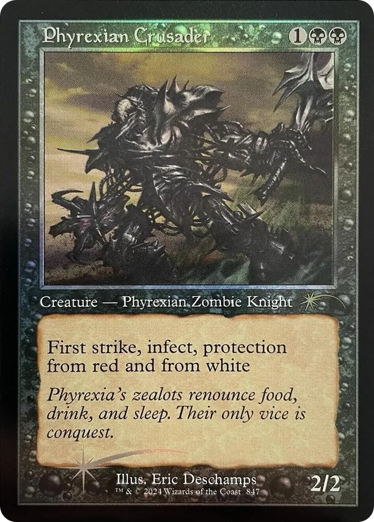 Phyrexian Crusader — Secret Lair Drop — Magic: The Gathering