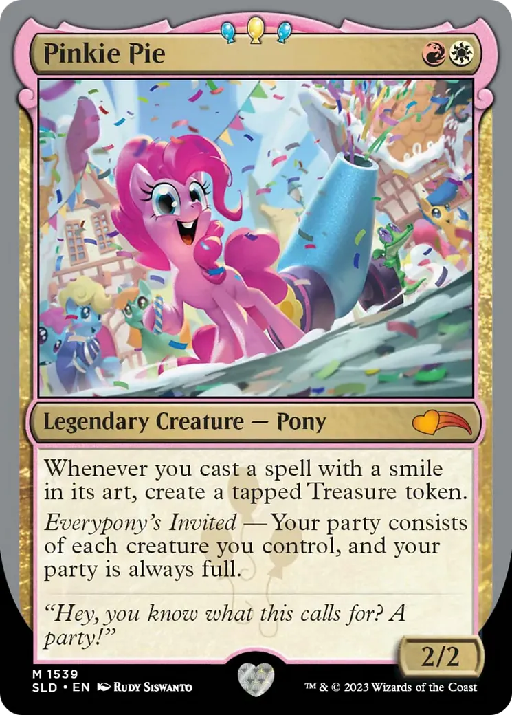 Pinkie Pie — Secret Lair Drop — Magic: The Gathering