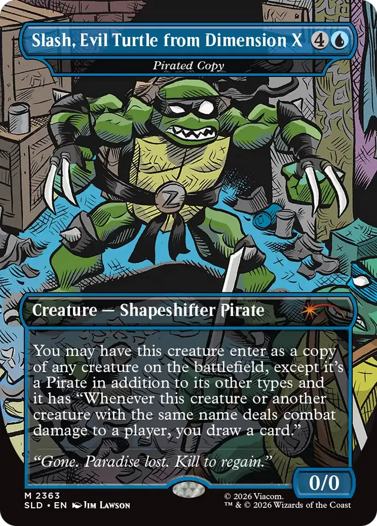 Copie pirate — Secret Lair Drop — Magic: The Gathering
