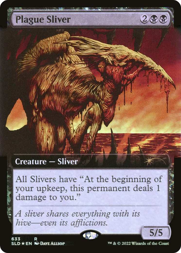 Plague Sliver — Secret Lair Drop — Magic: The Gathering