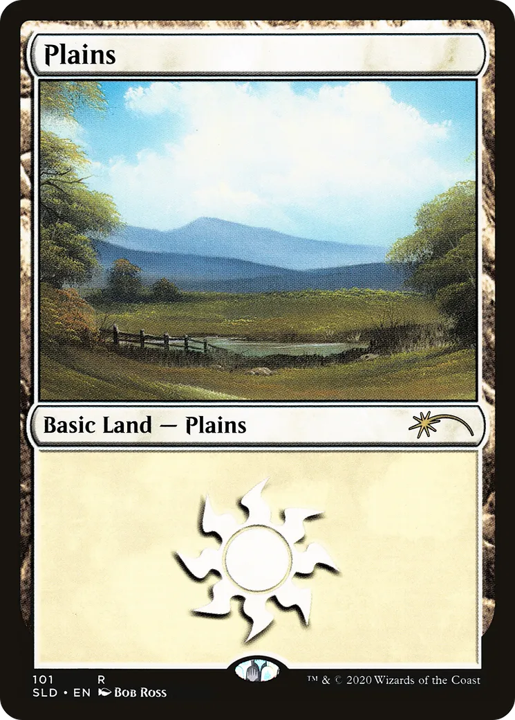 Plains — Secret Lair Drop — Magic: The Gathering