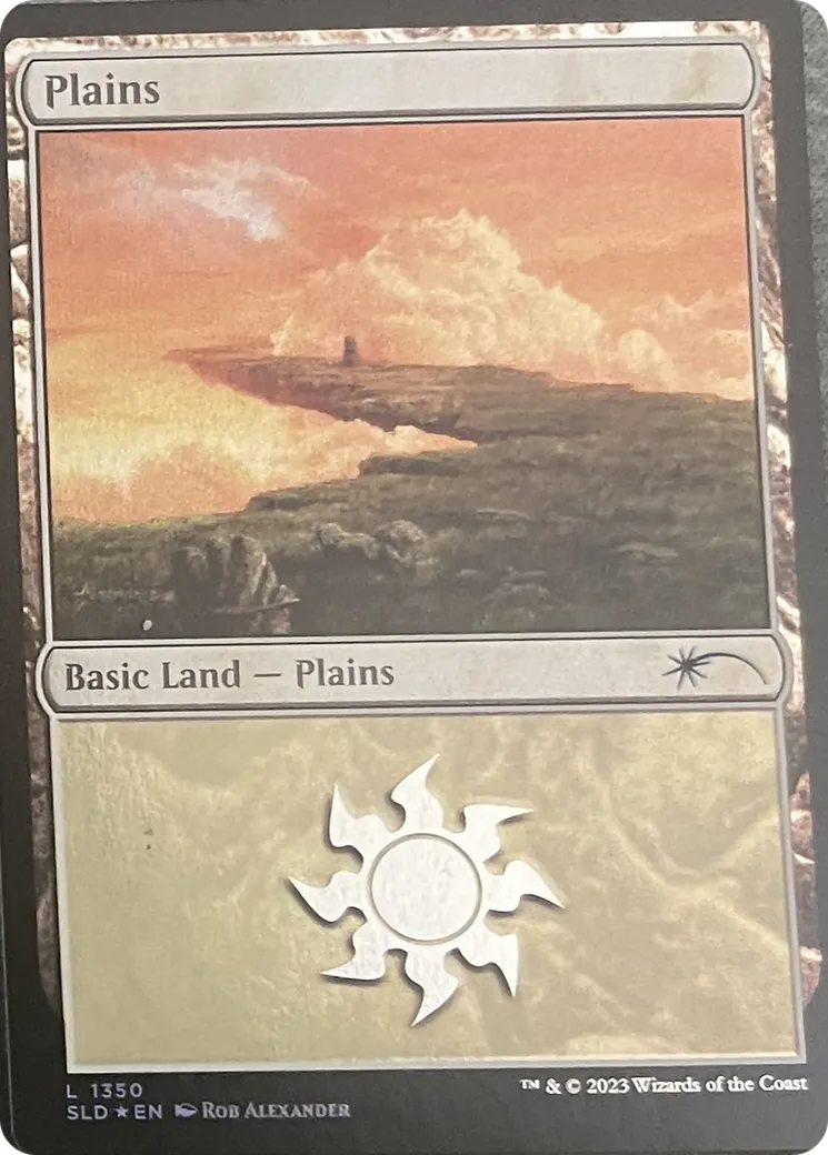 Plains — Secret Lair Drop — Magic: The Gathering