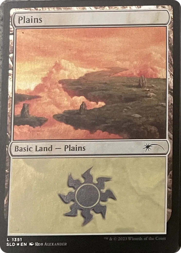 Plains — Secret Lair Drop — Magic: The Gathering