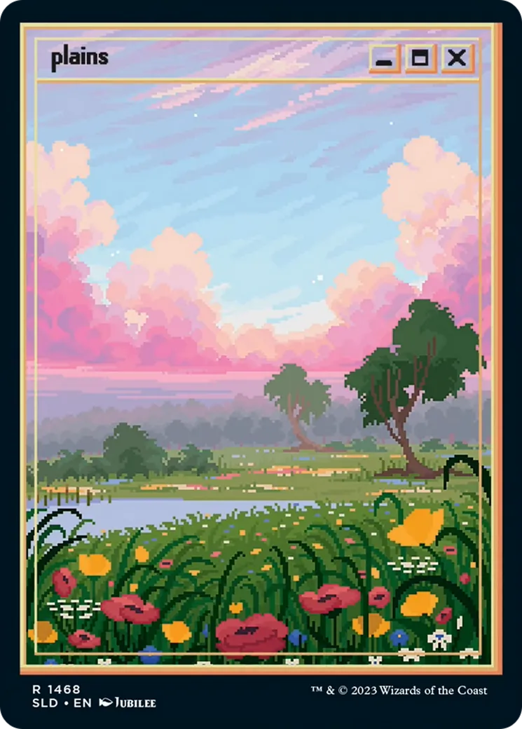 Plains — Secret Lair Drop — Magic: The Gathering