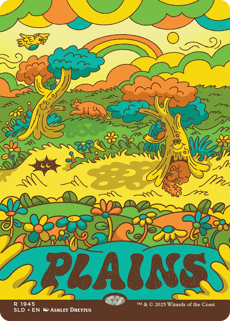 Plains — Secret Lair Drop — Magic: The Gathering