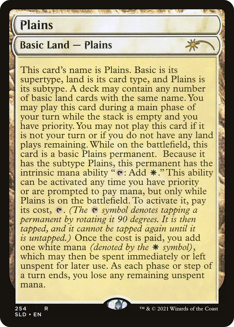 Plains — Secret Lair Drop — Magic: The Gathering